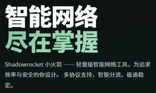 🚀Shadowrocket 小火箭代理配置:从节点导入到智能分流 🚀Shadowrocket 小火箭代理配置:从节点导入到智能分流